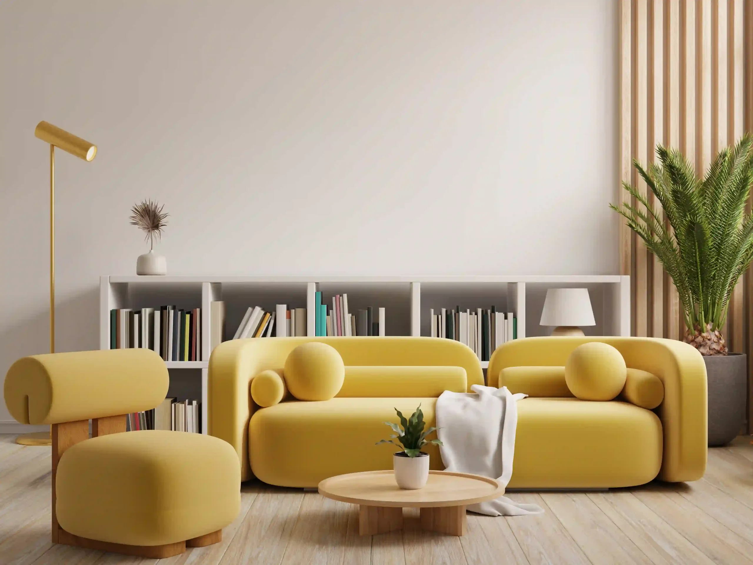 color schemes and furniture layout